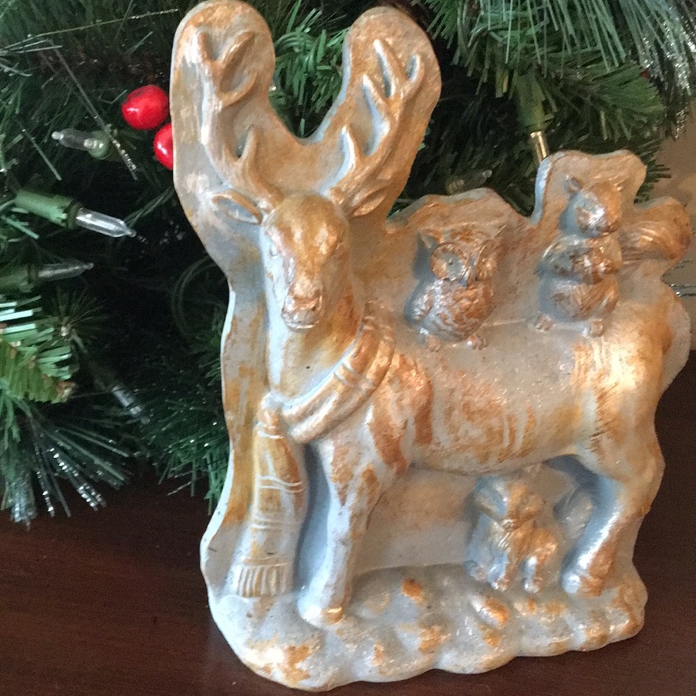 Vintage Style Candy Mold Deer Christmas Decor - Picture 3 of 8